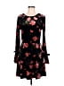 Xhilaration Floral Black Cocktail Dress Size M - photo 1