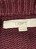 Ann Taylor LOFT Stripes Burgundy Pullover Sweater Size XL - photo 7