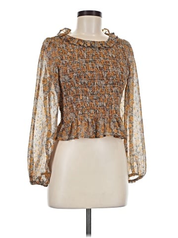 American Eagle Outfitters 3/4 Sleeve Blouse (view 1)