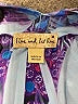 Live and Let Live Paisley Blue Cocktail Dress Size M - photo 4