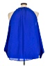 Torrid 100% Polyester Blue 3/4 Sleeve Blouse Size 3X Plus (3) - photo 2