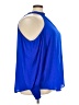Torrid 100% Polyester Blue 3/4 Sleeve Blouse Size 3X Plus (3) - photo 4