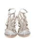 Kenneth Cole REACTION Metallic Silver Sandals Size 8 1/2 - photo 2