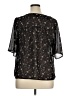 Bobeau Black Short Sleeve Blouse Size XL - photo 2