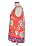 Violet & Claire 100% Polyester Orange Sleeveless Blouse Size L - photo 5