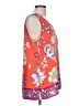 Violet & Claire 100% Polyester Orange Sleeveless Blouse Size L - photo 4