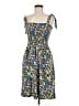 Toad & Co Floral Blue Casual Dress Size M - photo 1