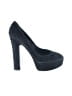Dolce & Gabbana 100% Leather Black Heels Size EU 38 1/2 - photo 1