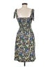 Toad & Co Floral Blue Casual Dress Size M - photo 2