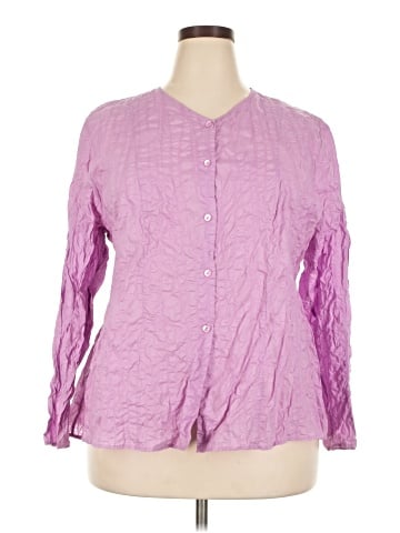 Eileen Fisher Long Sleeve Blouse (view 1)