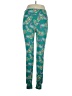 Lularoe Paisley Animal Print Graphic Teal Casual Pants Size 1X (Tall & Curvy) - photo 1