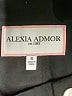 Alexia Admor 100% Cotton Solid Black Formal Skirt Size 6 - photo 4