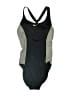Nike Graphic Gray One Piece Swimsuit Size M - photo 1