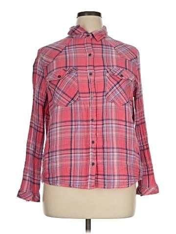 Seven7 Long Sleeve Button-Down Shirt (view 1)
