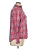 Seven7 100% Cotton Plaid Pink Long Sleeve Button-Down Shirt Size XL - photo 4