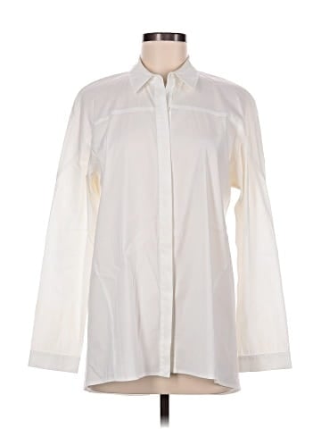 Lafayette 148 New York Long Sleeve Blouse (view 1)