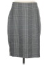 Express Plaid Gray Formal Skirt Size 4 - photo 1