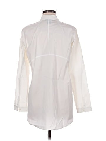Lafayette 148 New York Long Sleeve Blouse (view 2)