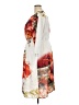 Unbranded Print White Casual Dress Size 2XL - photo 5