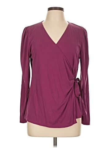 Green Envelope Long Sleeve Blouse (view 1)