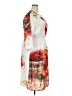 Unbranded Print White Casual Dress Size 2XL - photo 4