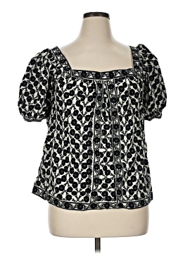 Max Studio Short Sleeve Blouse