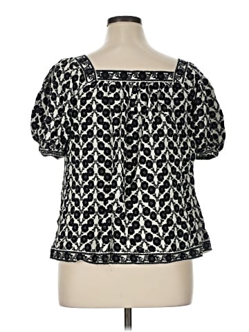 Max Studio Short Sleeve Blouse (view 2)