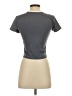 Athleta Gray Short Sleeve Turtleneck Size S - photo 2