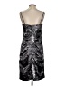 Boohoo Metallic Silver Cocktail Dress Size S - photo 2