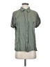 Lulus 100% Rayon Green Short Sleeve Blouse Size S - photo 1