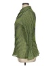 Apt. 9 100% Polyester Polka Dots Green Long Sleeve Blouse Size 1X - photo 5