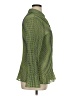Apt. 9 100% Polyester Polka Dots Green Long Sleeve Blouse Size 1X - photo 4