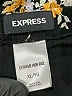 Express Floral Black Casual Pants Size XL - photo 4