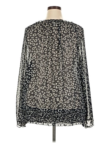 Cj Banks Long Sleeve Blouse (view 2)