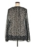 Cj Banks Black Long Sleeve Blouse Size 3X - photo 2