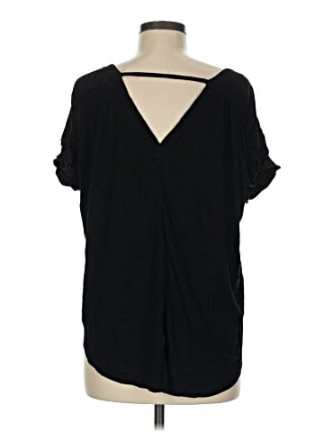 White House Black Market Short Sleeve Blouse (view 2)