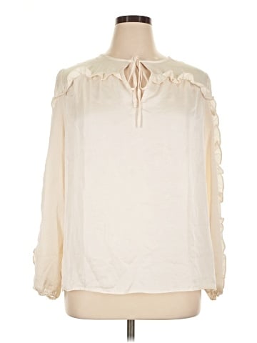 Ann Taylor LOFT Long Sleeve Blouse (view 1)