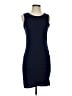BTFBM Solid Blue Casual Dress Size S - photo 1