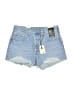 Levi's Blue Denim Shorts Size 28 waist - photo 1