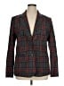 Chadwicks Plaid Gray Wool Blazer Size 16 - photo 1