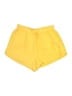 Lou & Grey Solid Yellow Shorts Size M - photo 1