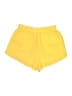 Lou & Grey Solid Yellow Shorts Size M - photo 2