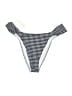 L Space Checkered-gingham Blue Swimsuit Bottoms Size XL - photo 1
