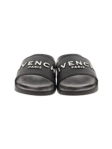 Givenchy Rubber Logo Pool Slide Sandals (view 2)
