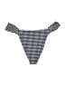 L Space Checkered-gingham Blue Swimsuit Bottoms Size XL - photo 2