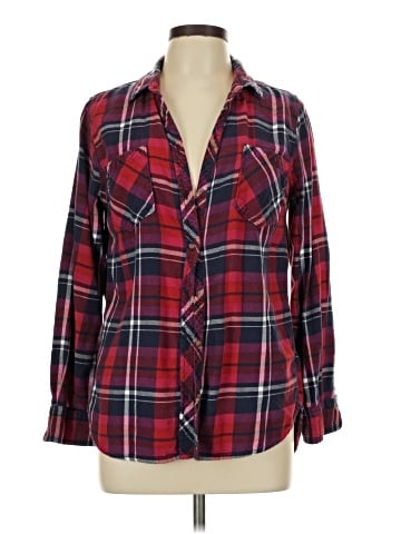 Merona Long Sleeve Button-Down Shirt (view 1)