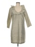 Devon Baer 100% Silk Gray Casual Dress Size M - photo 1