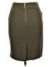 H&M Solid Green Casual Skirt Size 10 - photo 2
