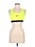 Nike Yellow Sports Bra Size M - photo 1