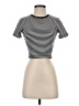 Zara Ivory Short Sleeve Turtleneck Size S - photo 1